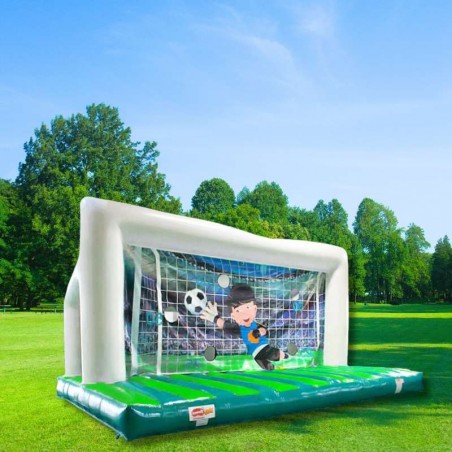 Gebraucht Aufblasbares Fußball Torwand 8m - 224-cover