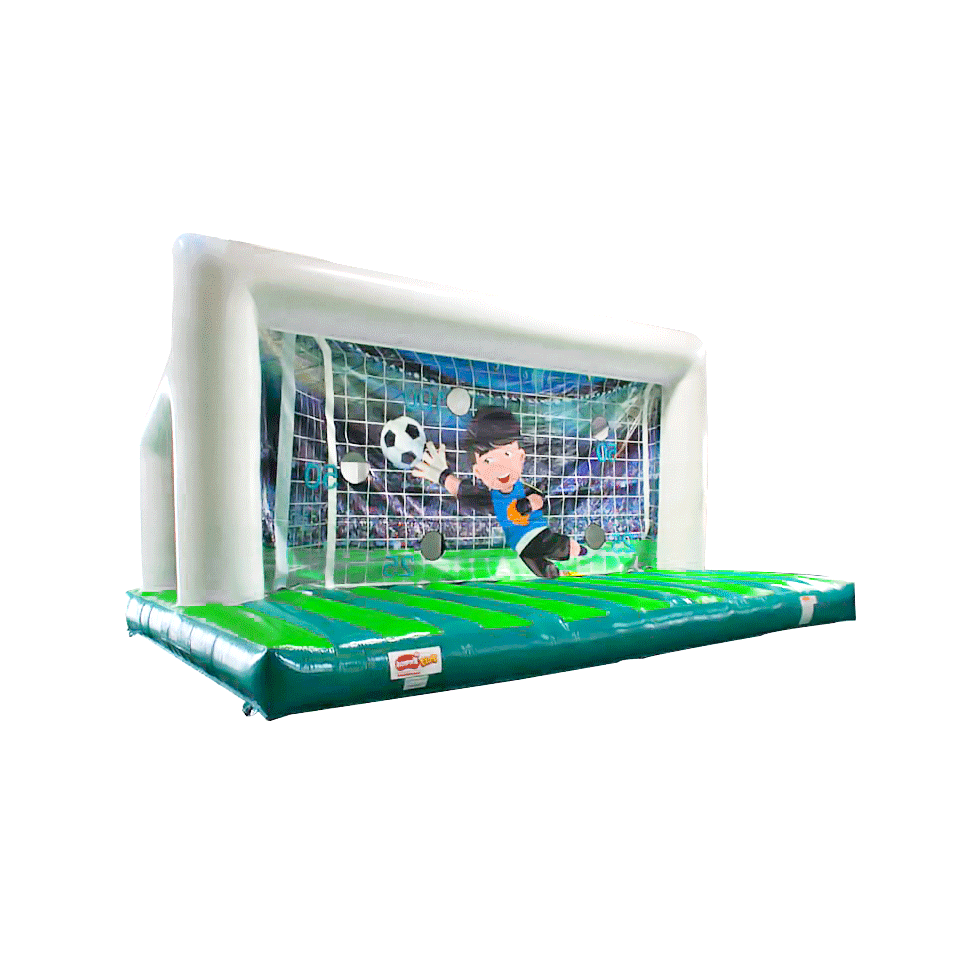 Aufblasbares Fußball Torwand 8m - 19002 - 3-cover