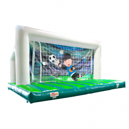 Aufblasbares Fußball Torwand 8m - 19002 - 3-cover