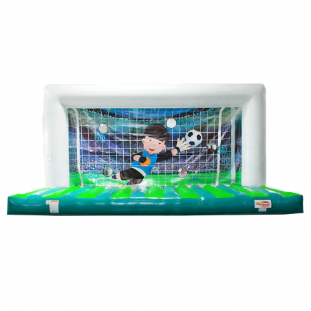 Aufblasbares Fußball Torwand 8m - 19003 - 4-cover