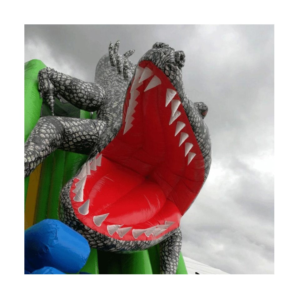 Krokodil Aufblasbare Rutsche - 21501 - 9-cover