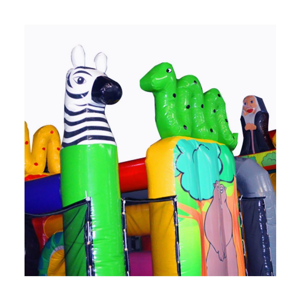 Inflatable Obstacle Course Zoo - 13746 - 2-cover