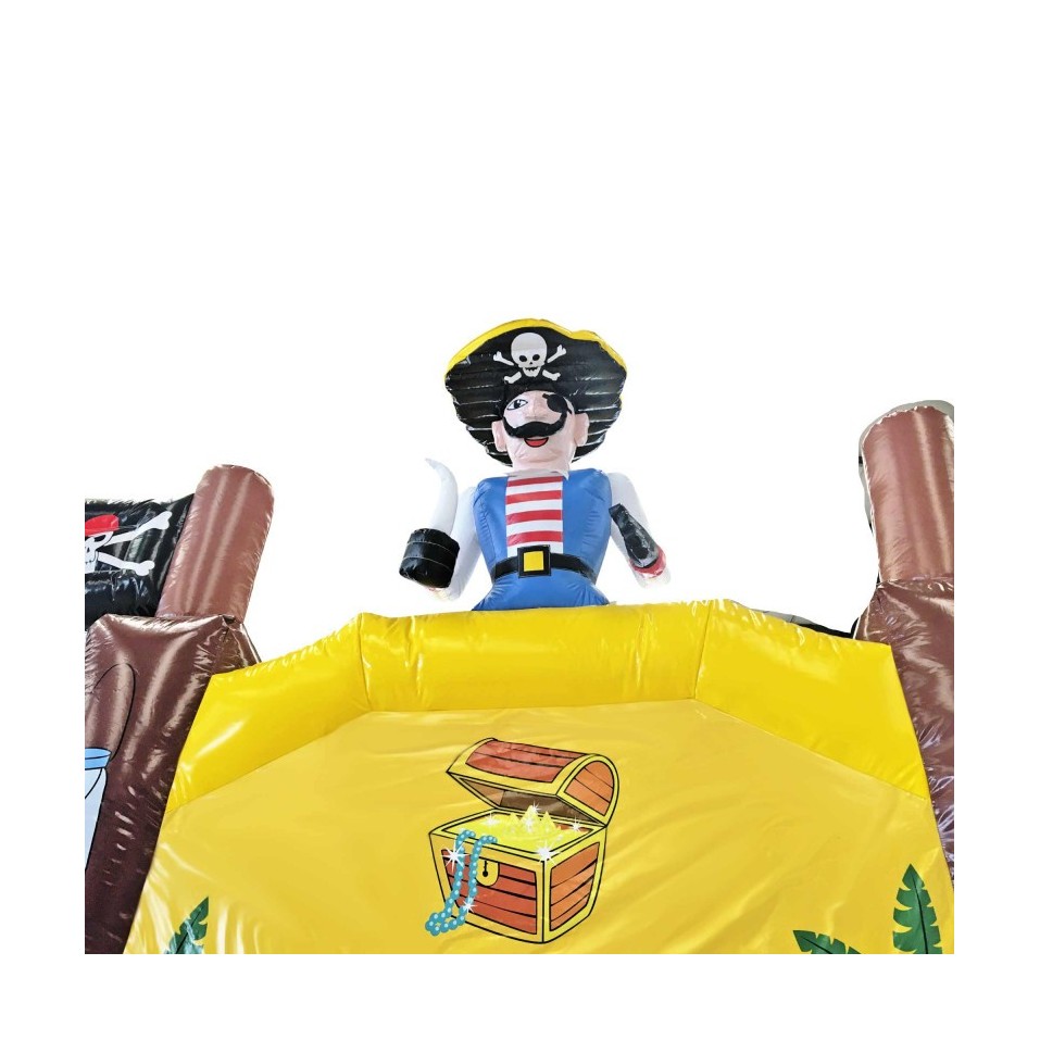 Second Hand Pirate Bouncy Castle - 14340 - 3-cover