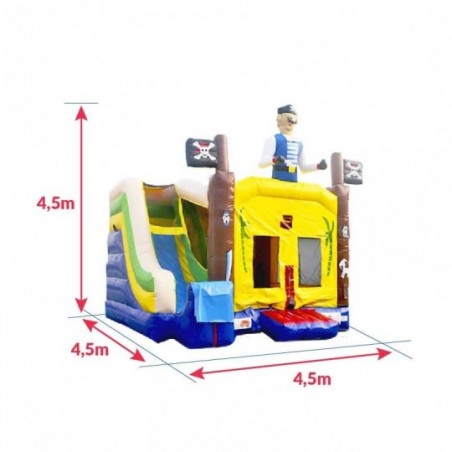 Bouncy Castle Pirate Second Hand - 14385 - 8-cover