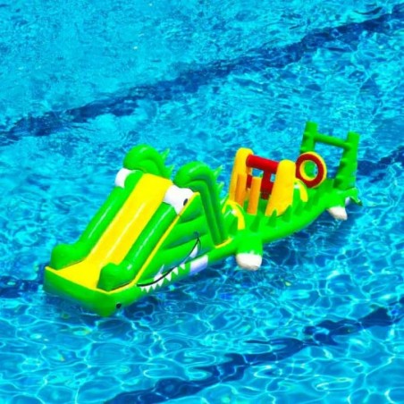 Second Hand Crocodile Water Inflatable Obstacle Course - 192-cover