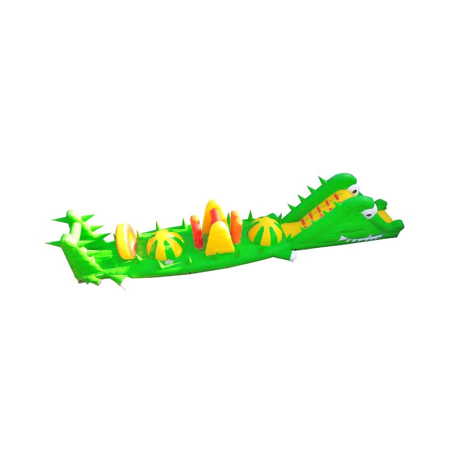Second Hand Crocodile Water Inflatable Obstacle Course - 14477 - 2-cover