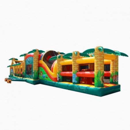 Second Hand Jungle Inflatable Obstacle Course - 14637 - 3-cover