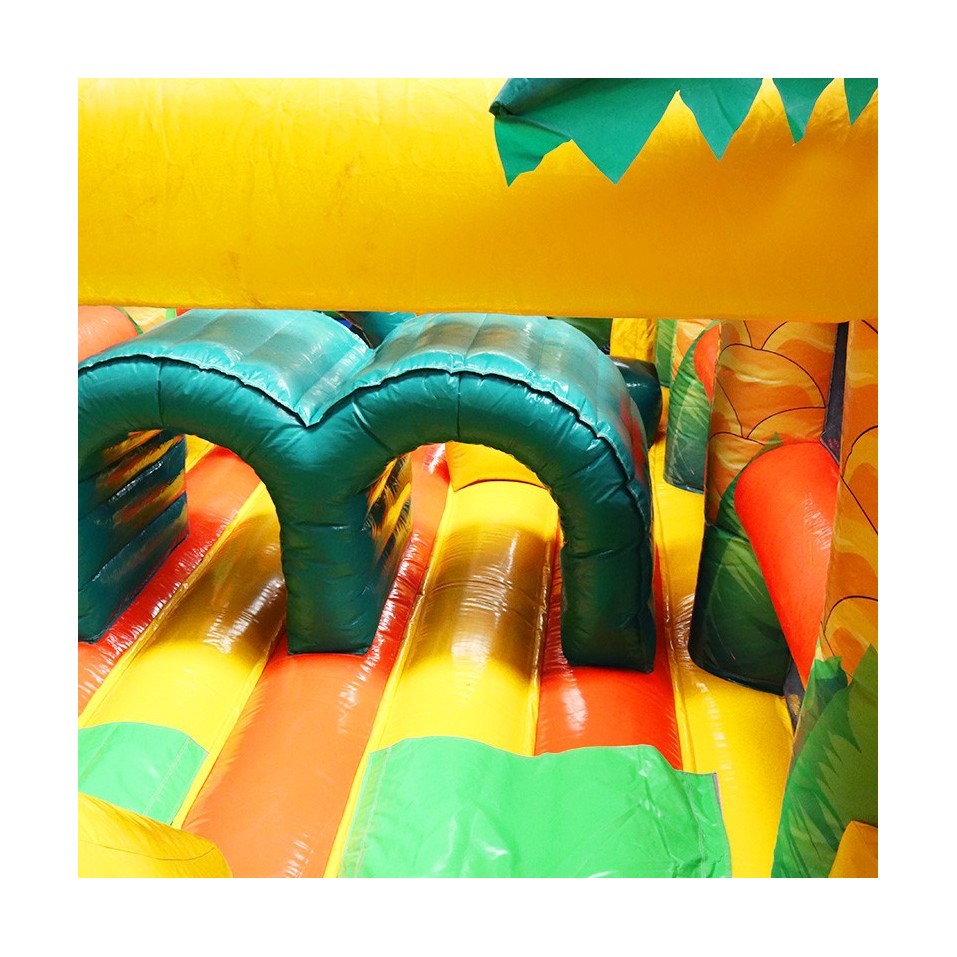 Second Hand Jungle Inflatable Obstacle Course - 14640 - 6-cover