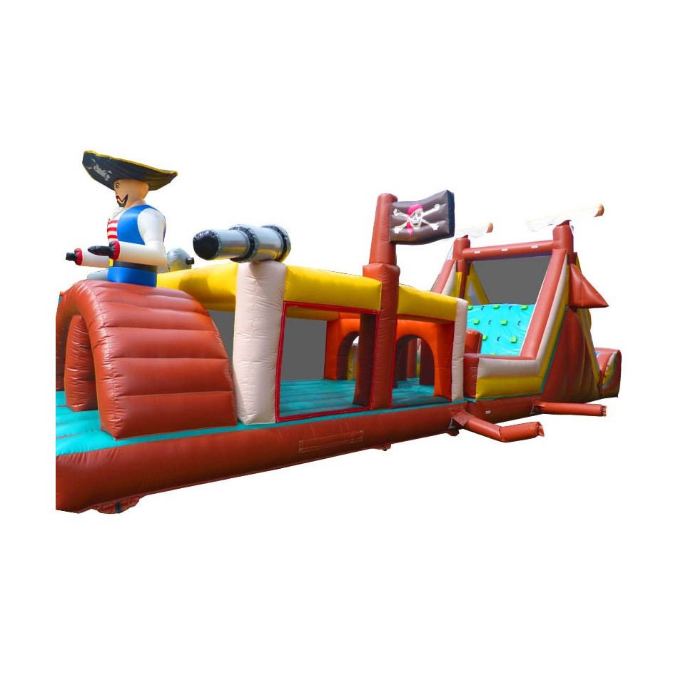 Second Hand Pirate Inflatable Obstacle Course - 14646 - 7-cover