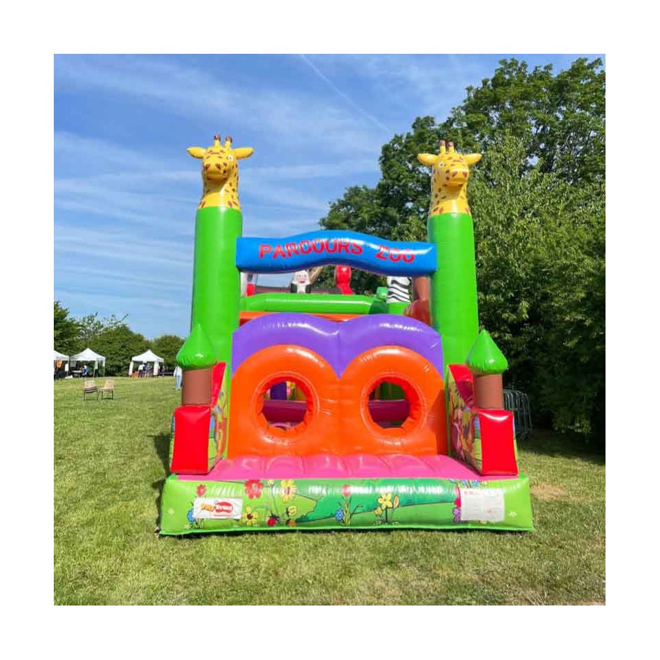 Second Hand Zoo Inflatable Obstacle Course - 16029 - 1-cover