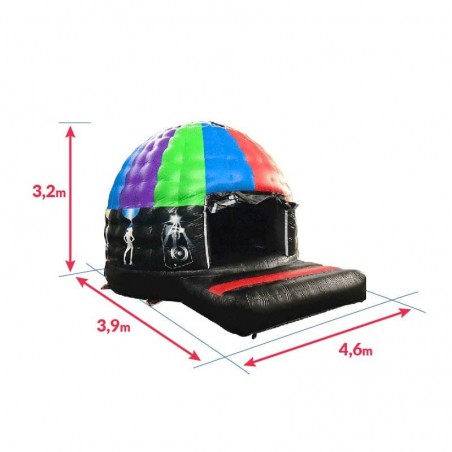 Bouncy Castle Disco Dome Second Hand - 16079 - 7-cover