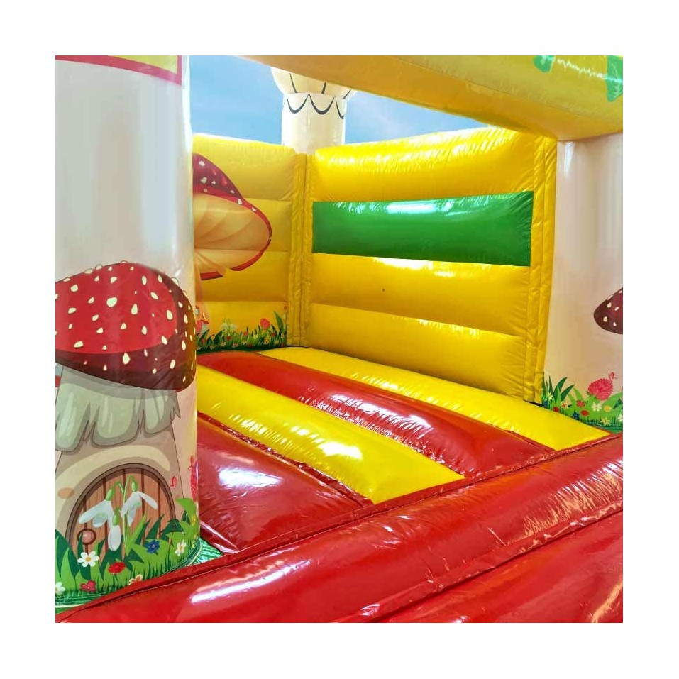 Mushroom Bouncy Castle - 20593 - 6-cover